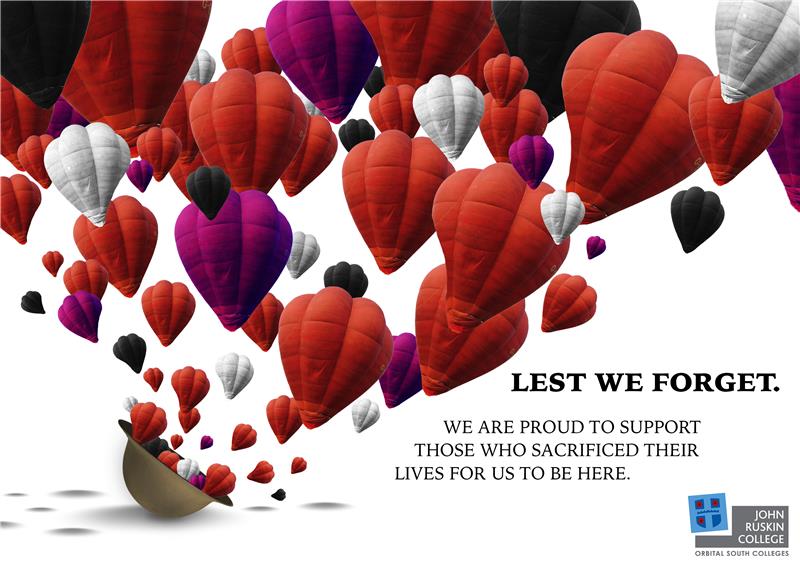 Digital Artwork created by Che Warren for Remembrance Day