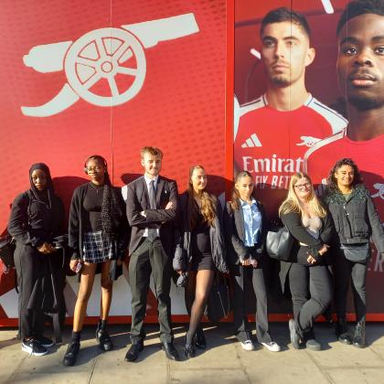 Business Students take a trip to Emirates and Park Theatre